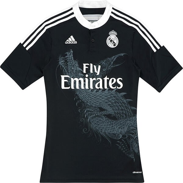 Tailandia Camiseta Real Madrid 3rd Retro 2014 2015 Negro